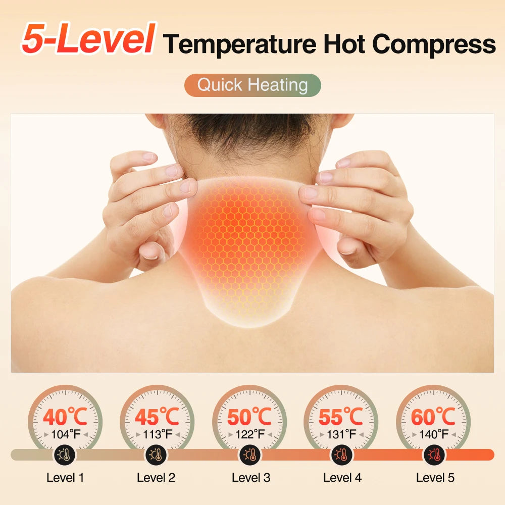 Cordless Heated Neck Massager Wrap
