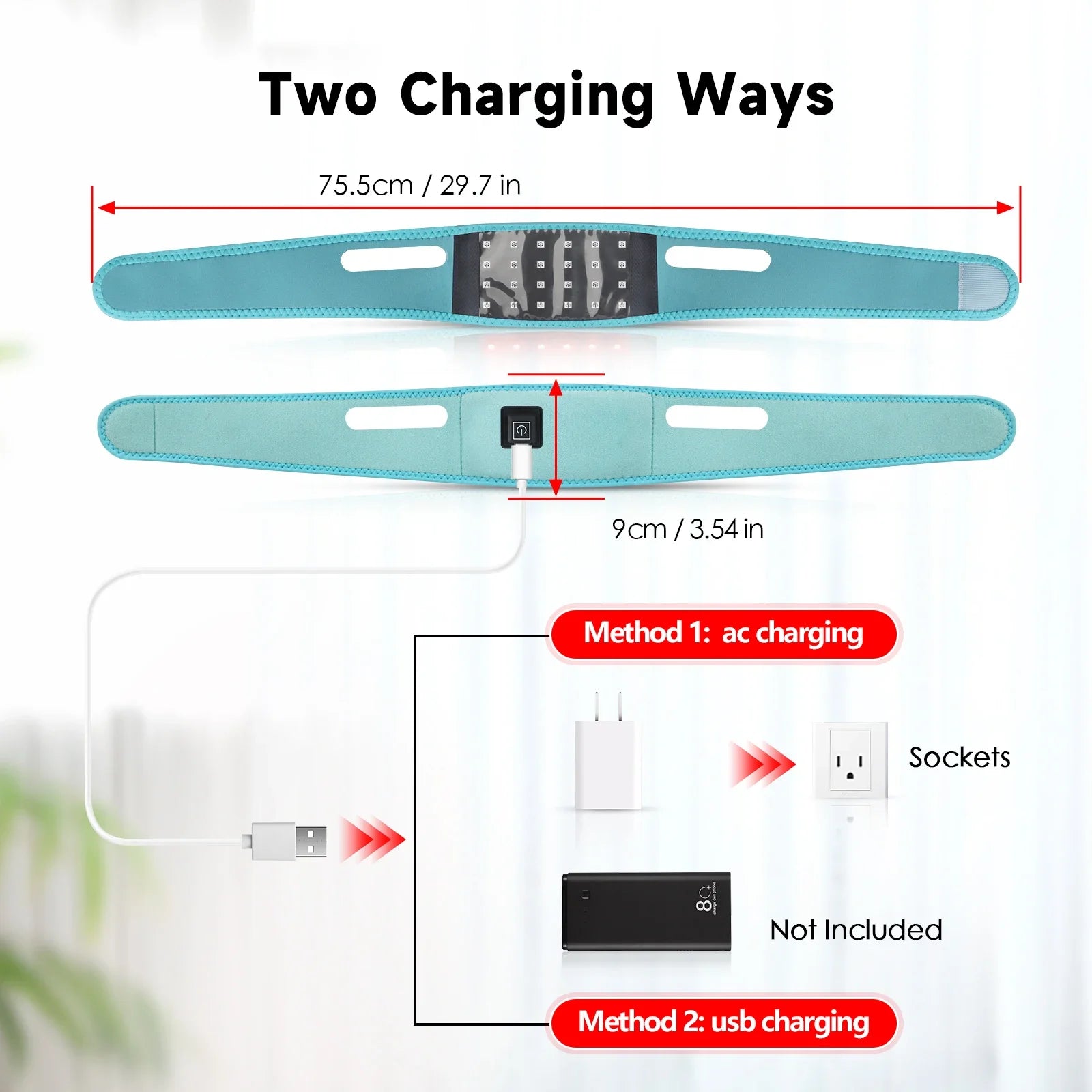 Red & Infrared Neck Therapy Belt