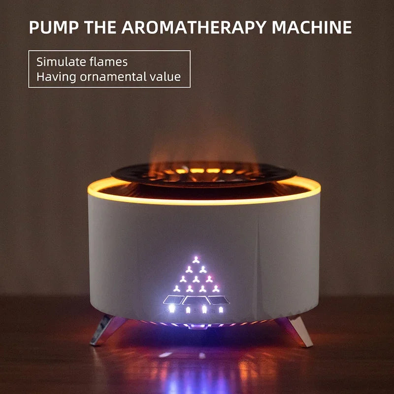 Flame Volcano Bluetooth Aroma Humidifier