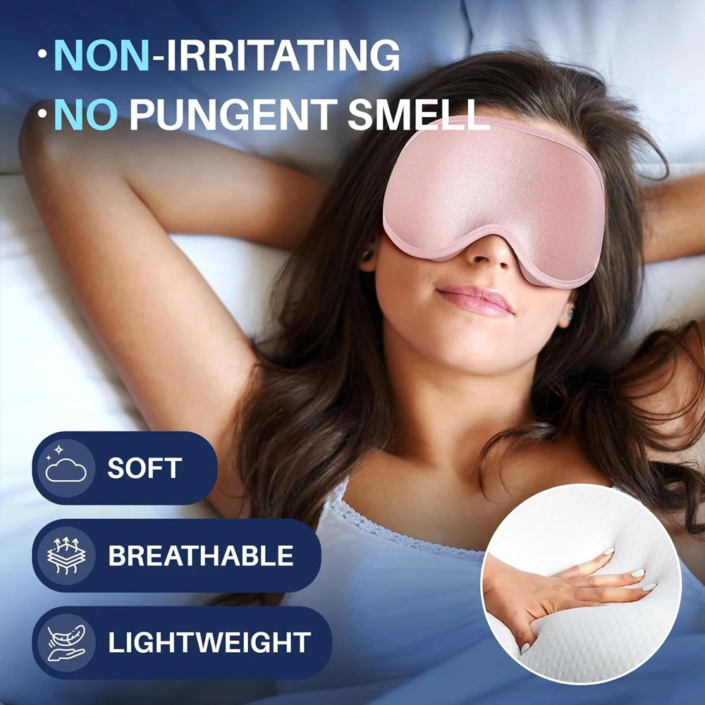 3D Sleep Mask – Zero Pressure Eye Cover