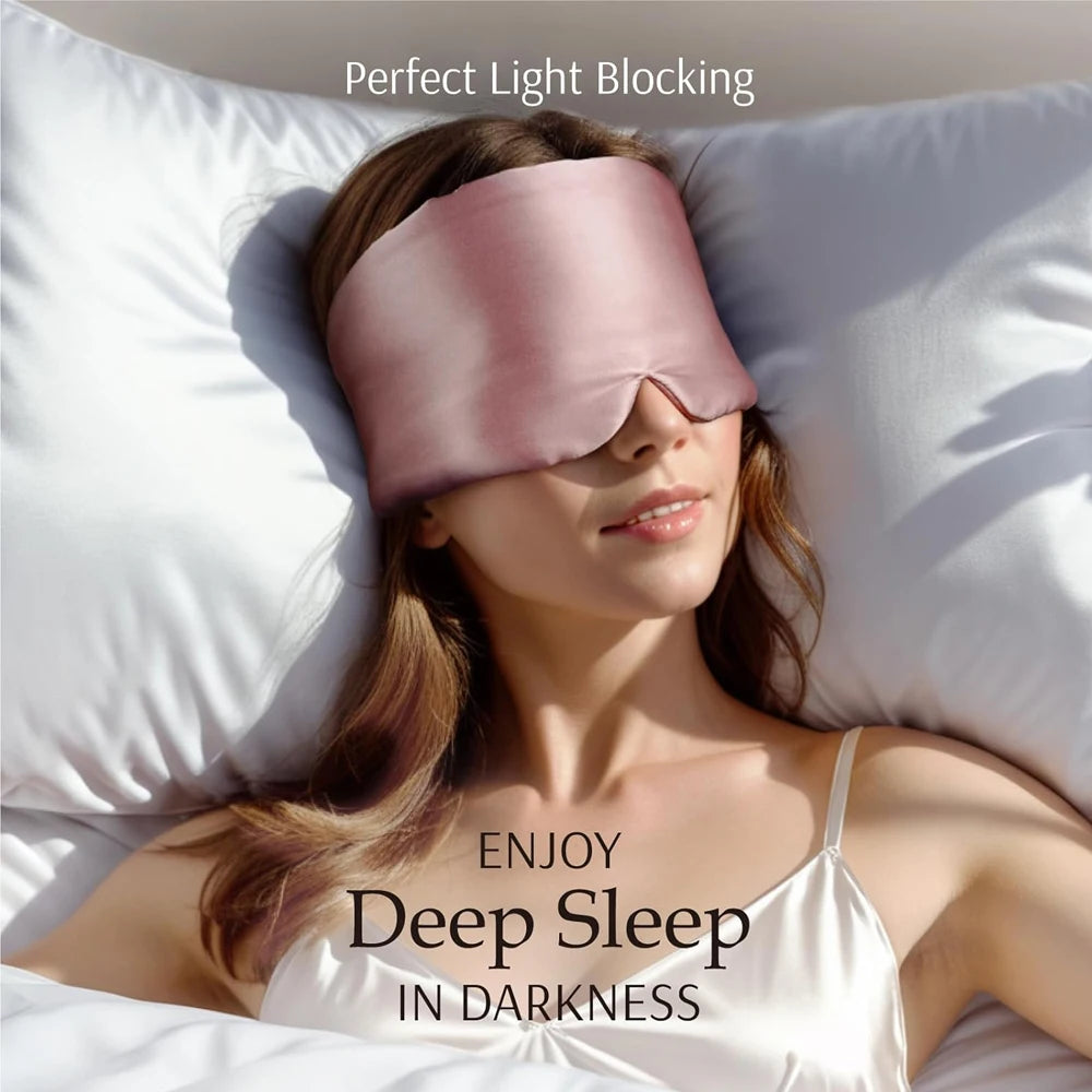 Mulberry Silk Sleep Mask – Soft & Adjustable