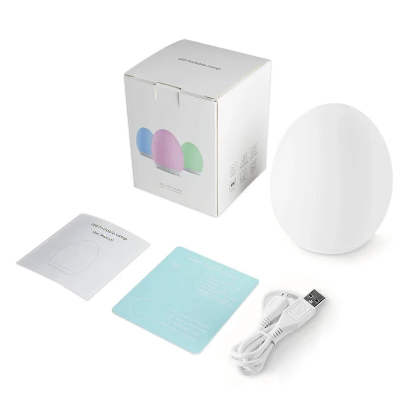 7-Color RGB Touch Bedside Lamp