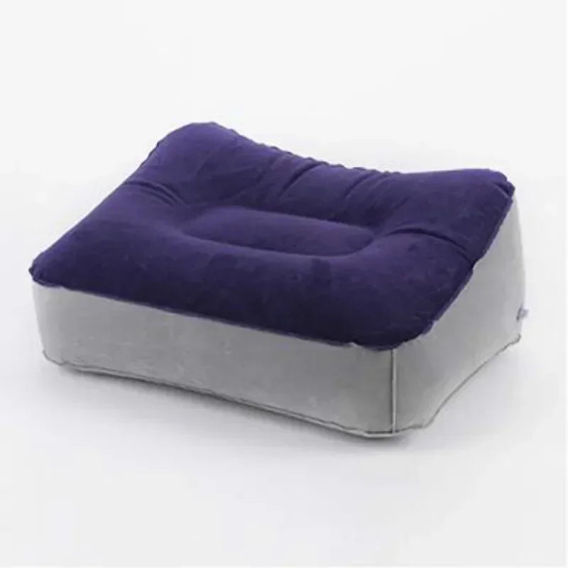 Inflatable Travel Footrest Pillow