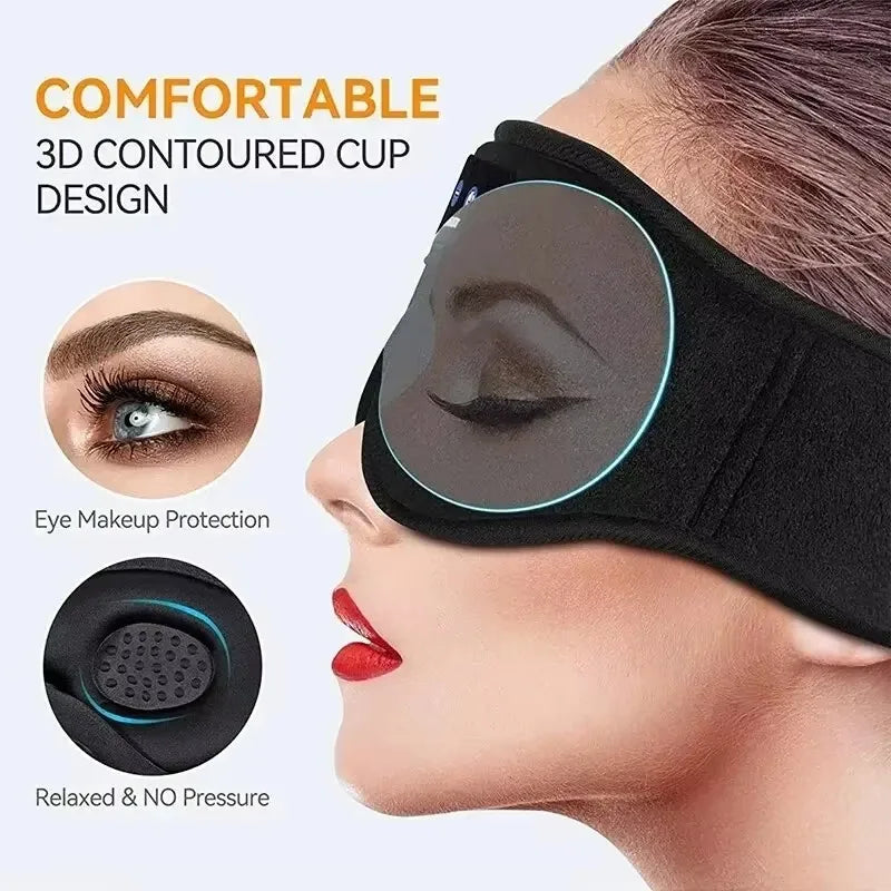 Bluetooth 3D Sleep Mask Headphones