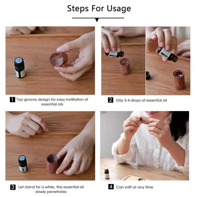 Wooden Aromatherapy Essential Oil Diffuser