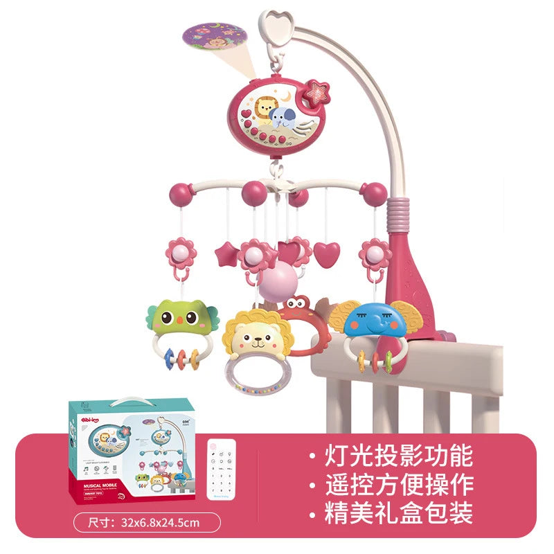 Musical Baby Crib Mobile with Lights & Music