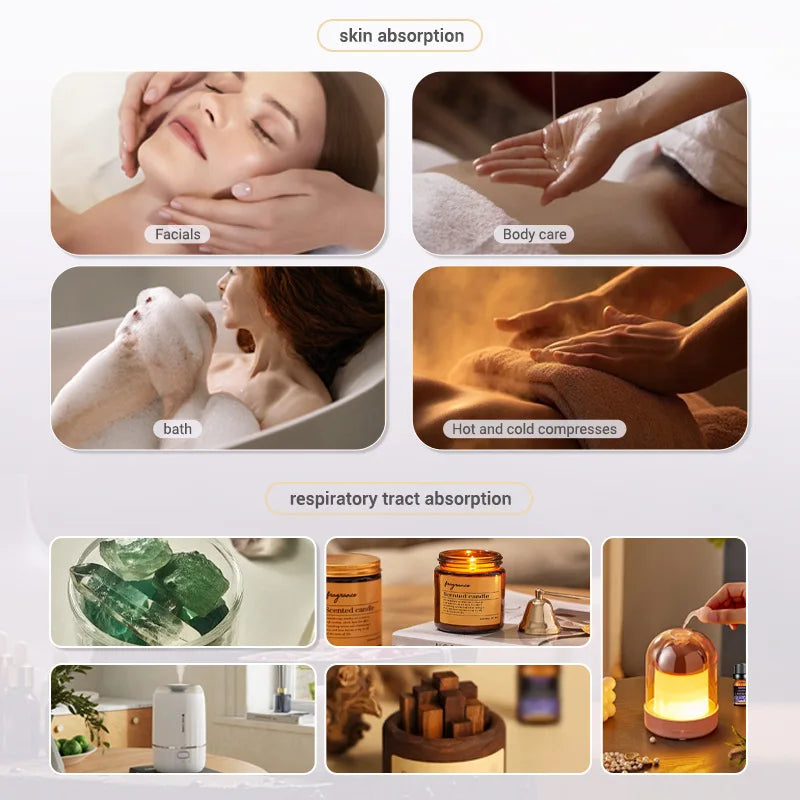 20 Flavors Essential Oils for Diffusers