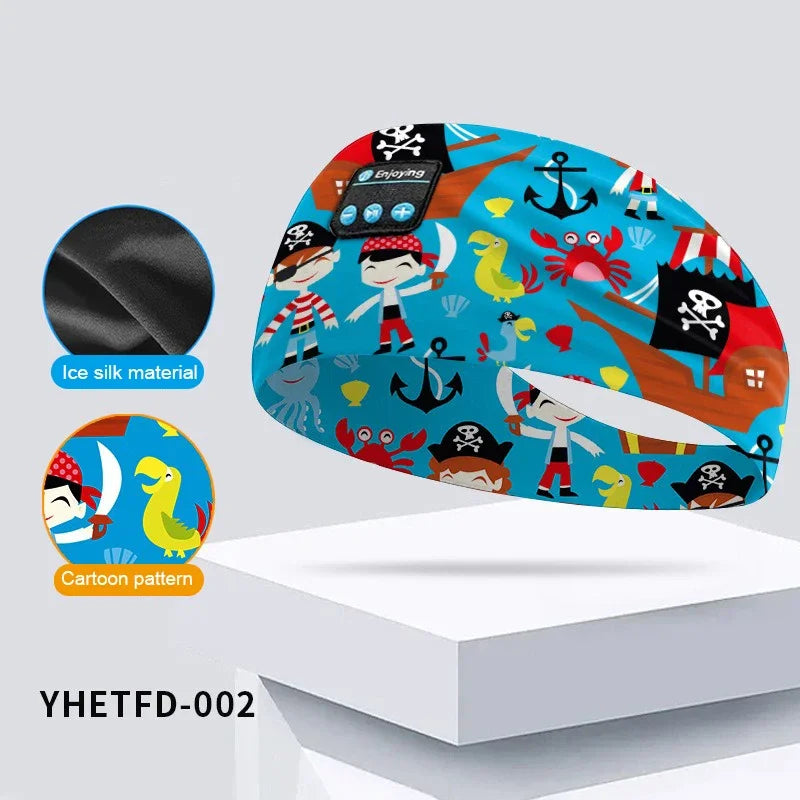 Kids Cartoon Bluetooth Headphones