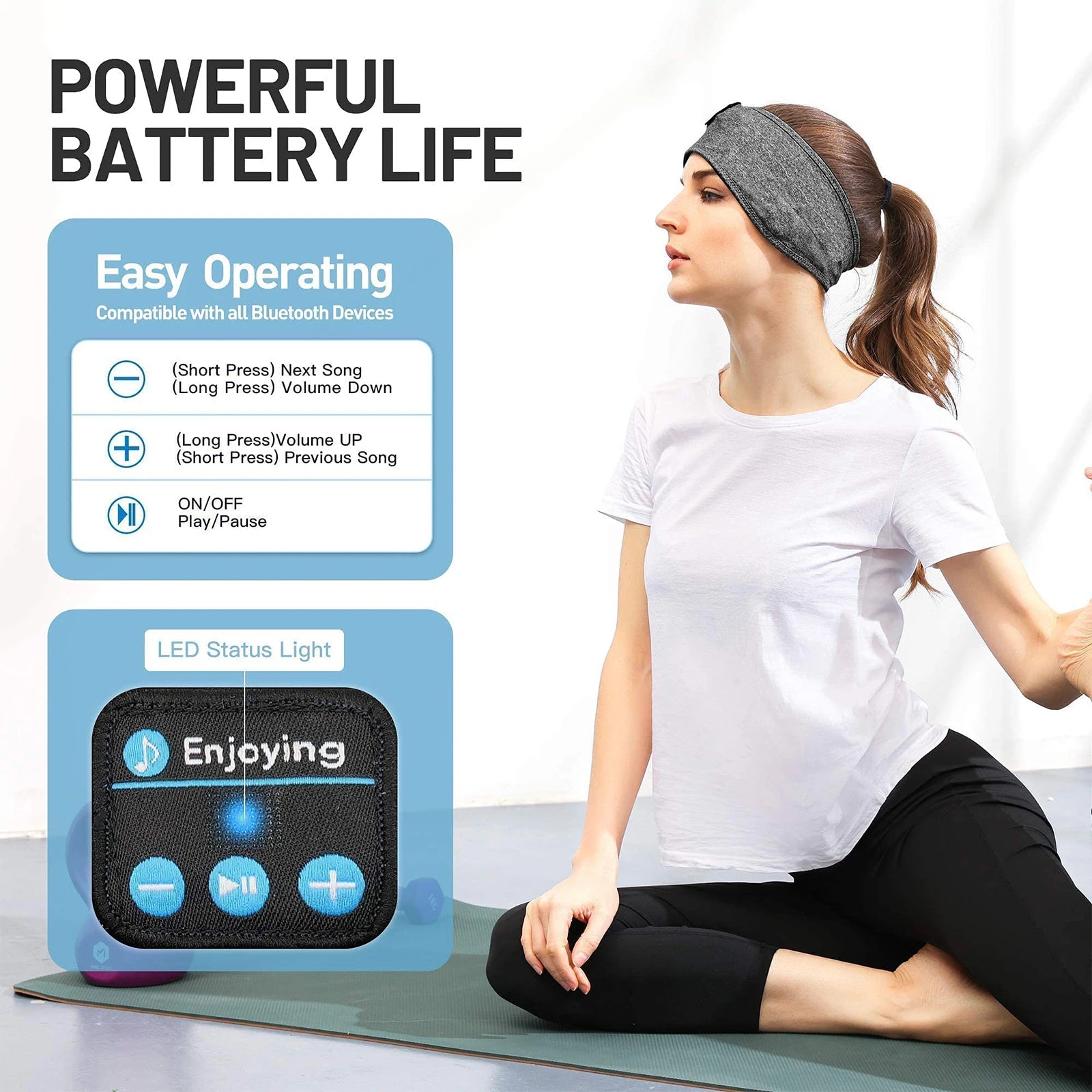Bluetooth Sports Sleep Headband