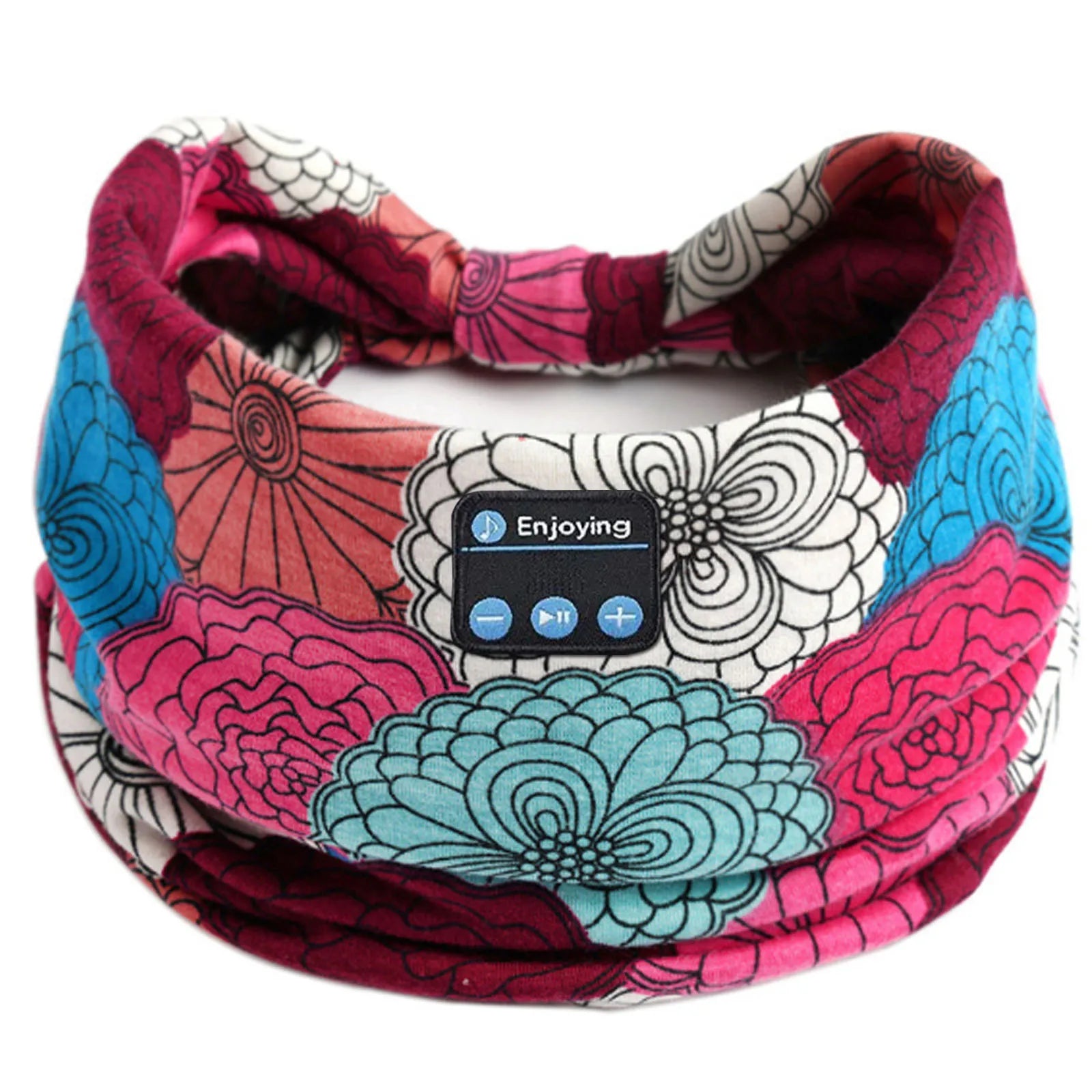 Wireless Leopard Sleep Headband Headphones