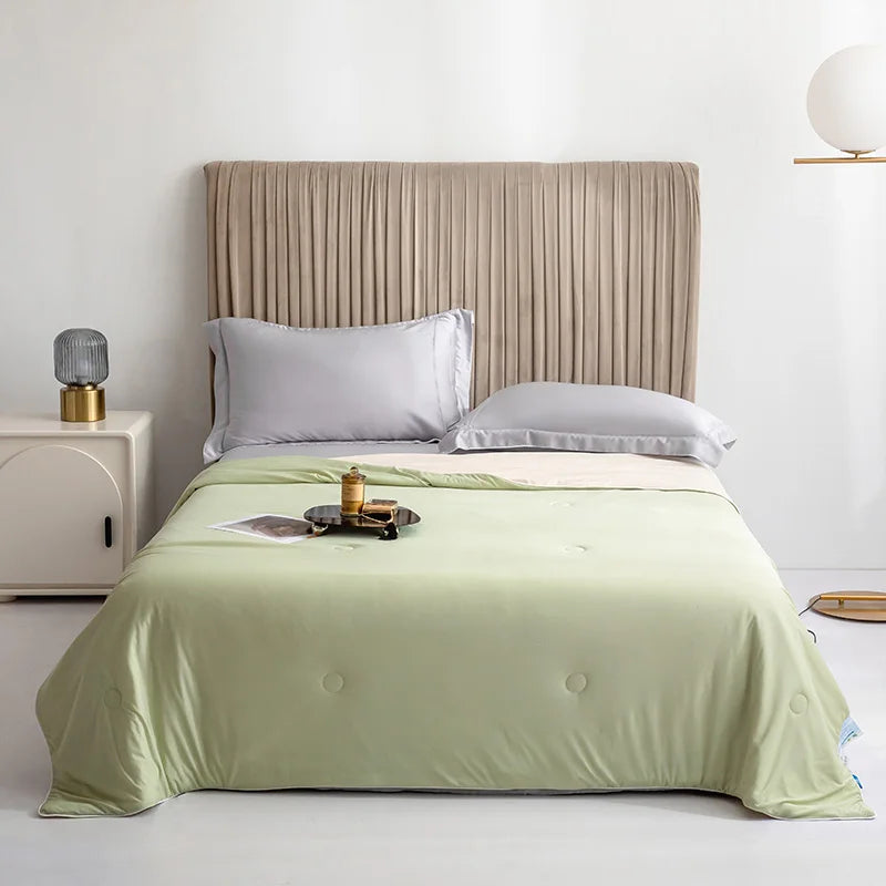 Ice Silk Cooling Summer Comforter
