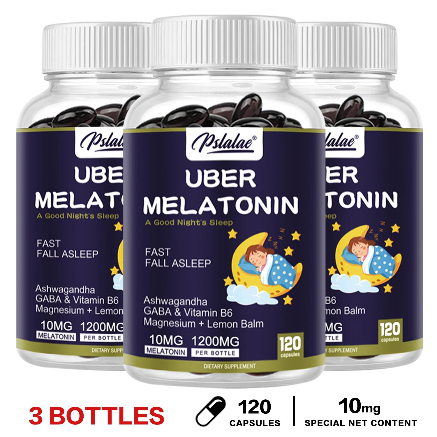 Melatonin Capsules for Deep Sleep