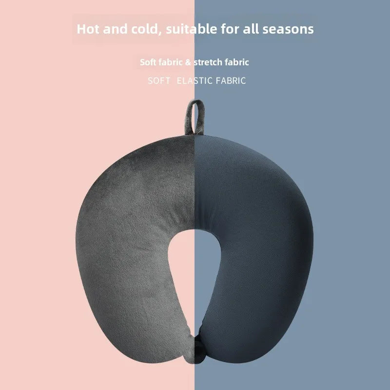 Car Neck Pillow with Foam Particles for Travel
