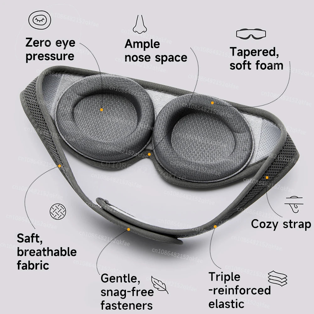 3D Sleep Mask – Blackout Eye Cover