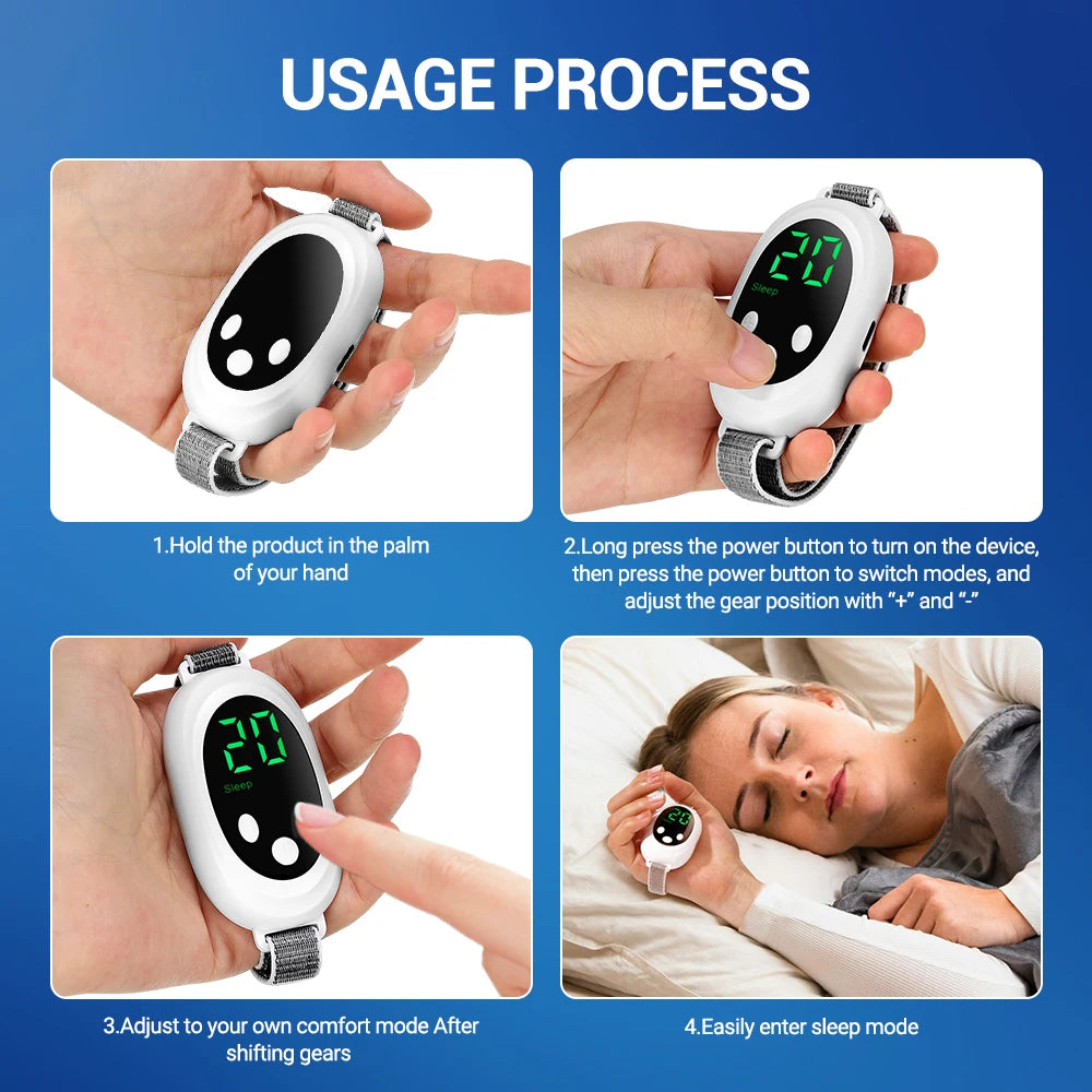Hand Strap Sleep Aid Device