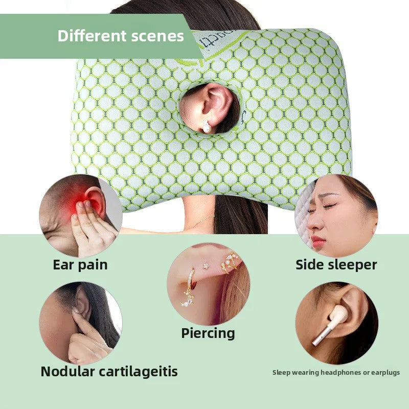 Bamboo Fiber Single Hole Ear Pillow