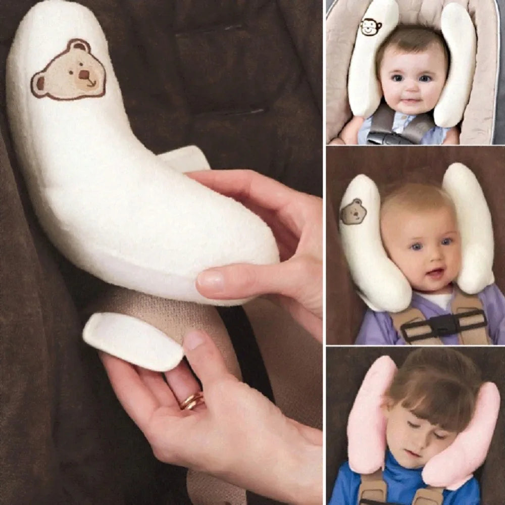 Soft Baby Neck Pillow for Car & Stroller