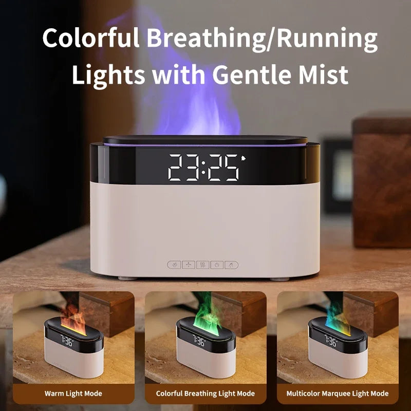 Remote Control Flame Aroma Humidifier
