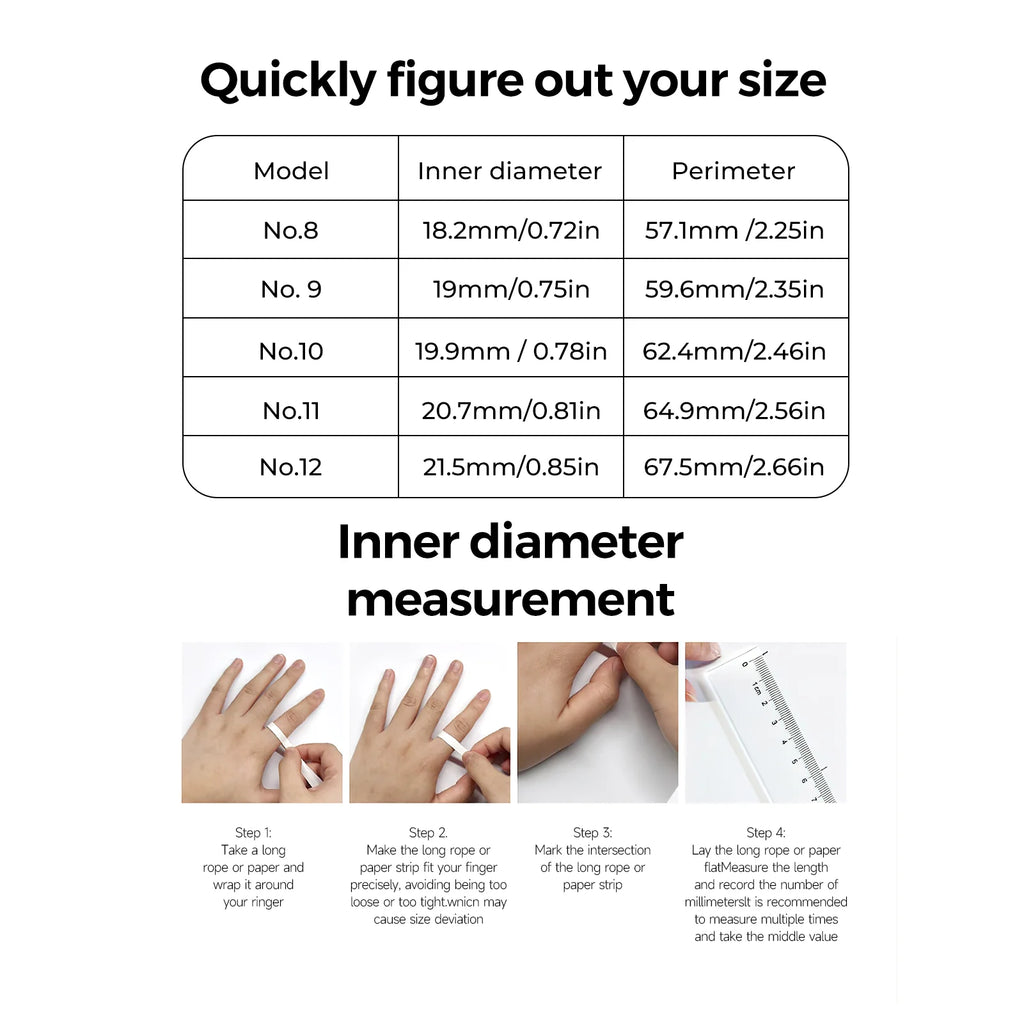 Smart Ring with Charging Box & Health Tracker