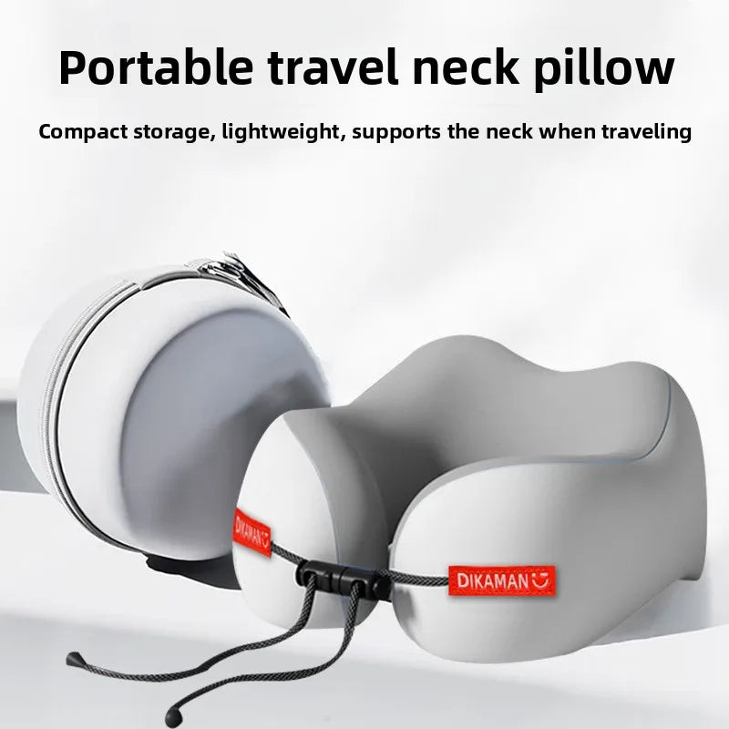 Portable Memory Foam U-Shaped Travel Pillow