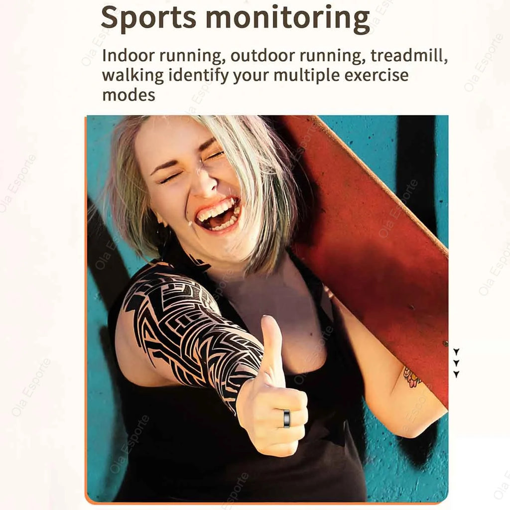 Smart Bluetooth Health Monitoring Ring