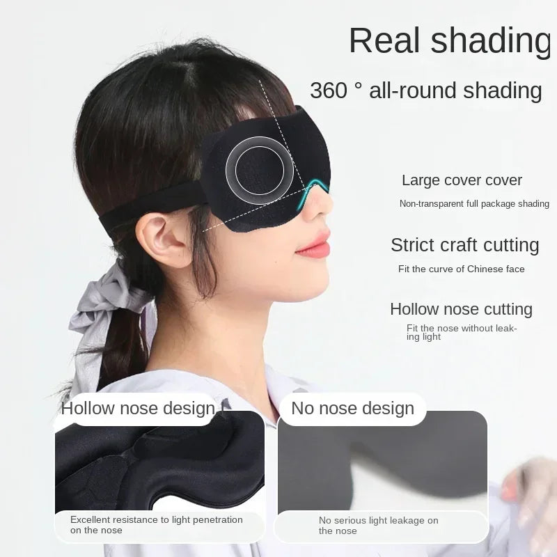 3D Sleep Mask – Light Blocking Eye Cover