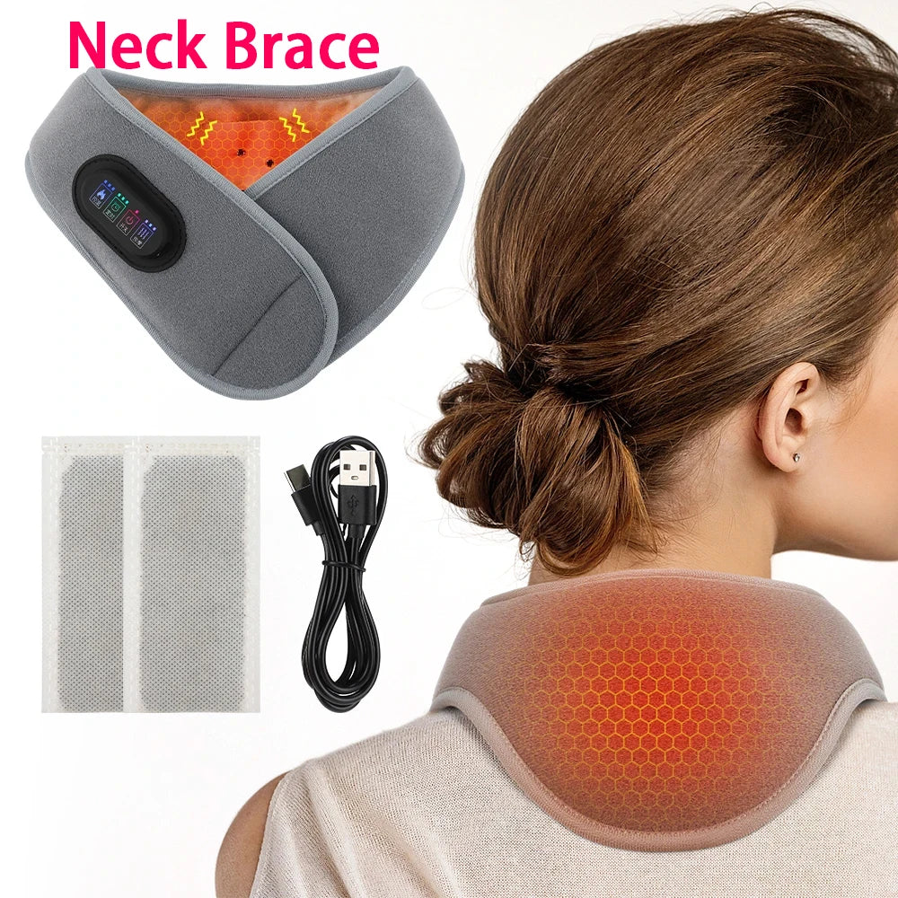 Wireless Heated Neck Pad for Pain Relief