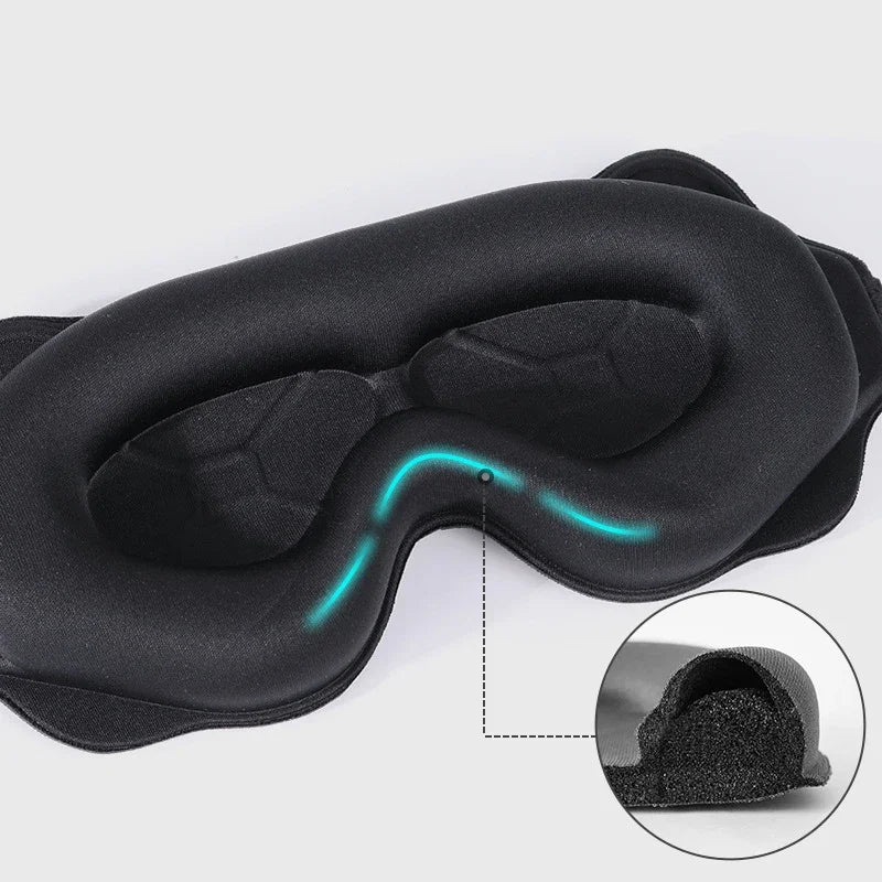 3D Sleep Mask – Light Blocking Eye Cover