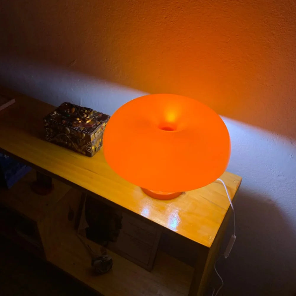 LED Mushroom Touch Night Lamp