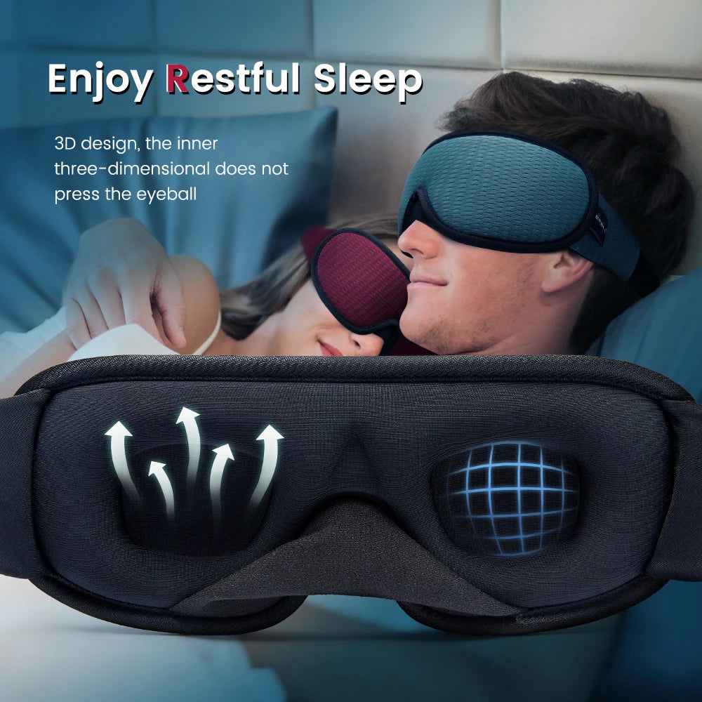 3D Padded Sleep Mask