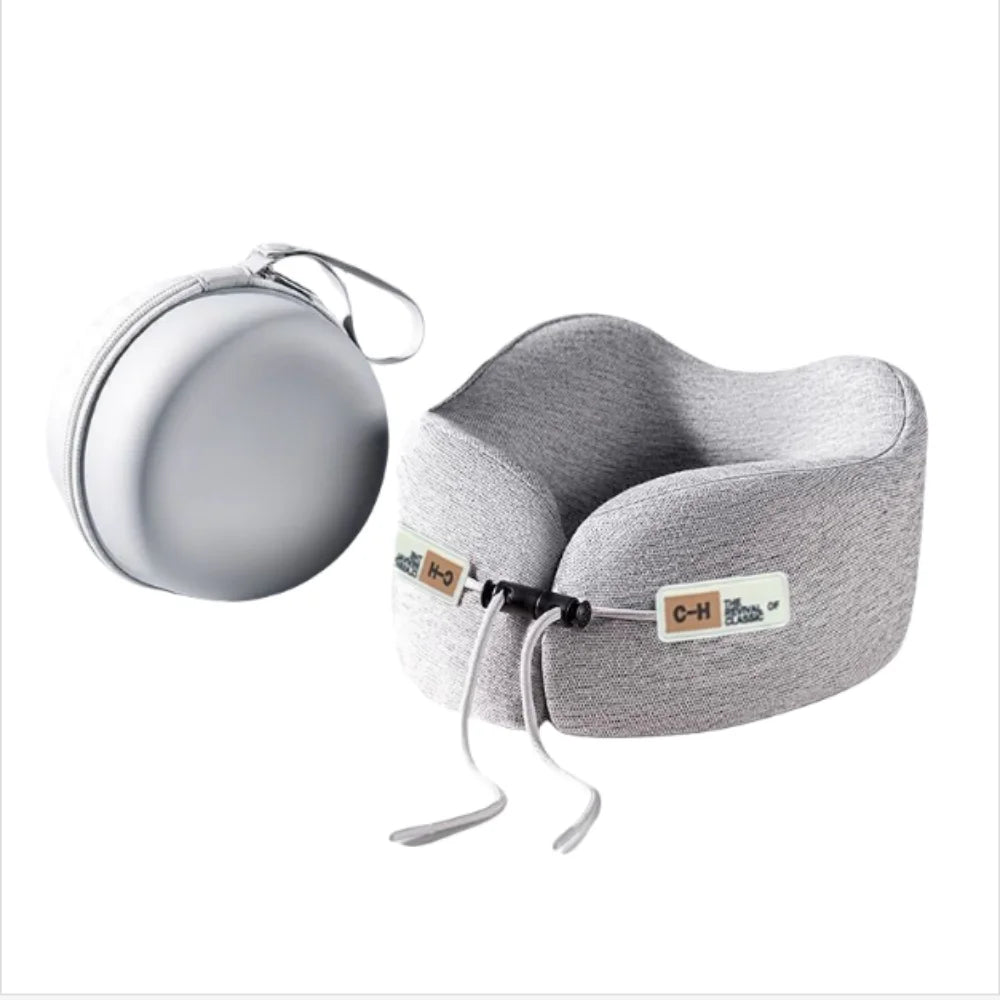 Portable U-Shaped Memory Cotton Travel Pillow