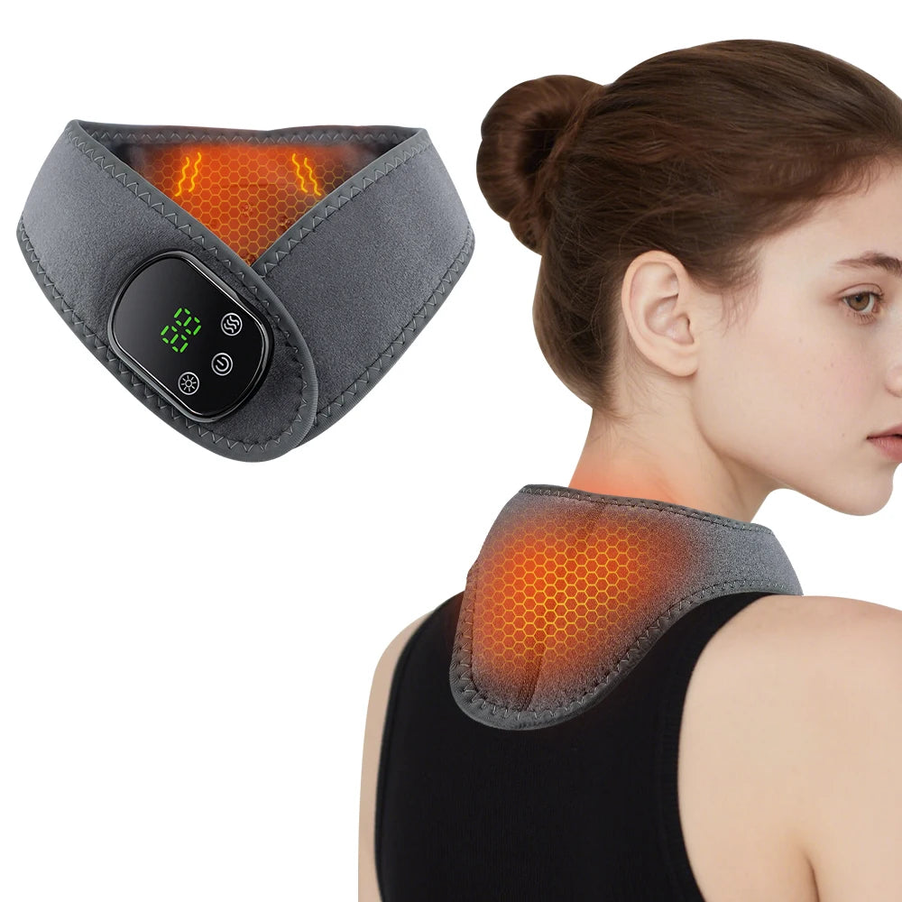 Cordless Heated Neck Massager Wrap