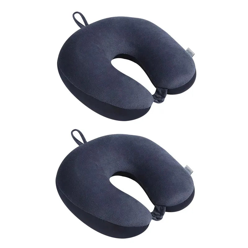 Car Neck Pillow with Foam Particles for Travel