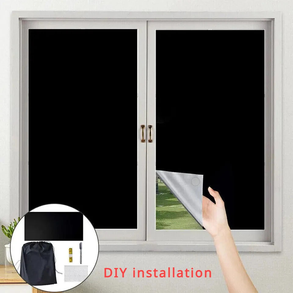 DIY Portable Travel Blackout Curtain