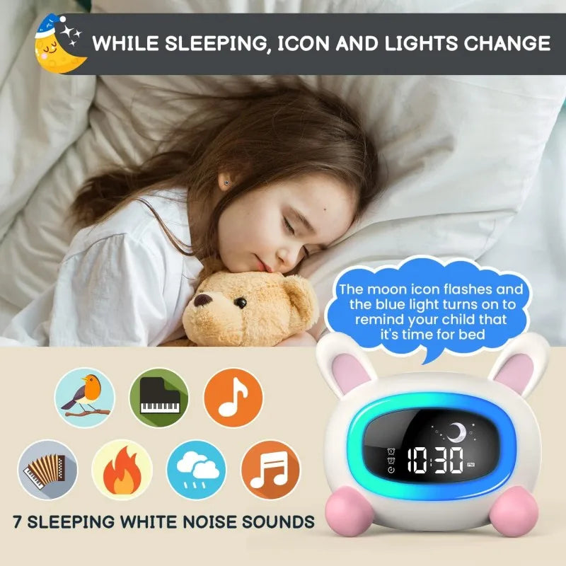 Kids “Ok to Wake” Alarm Clock with Sound