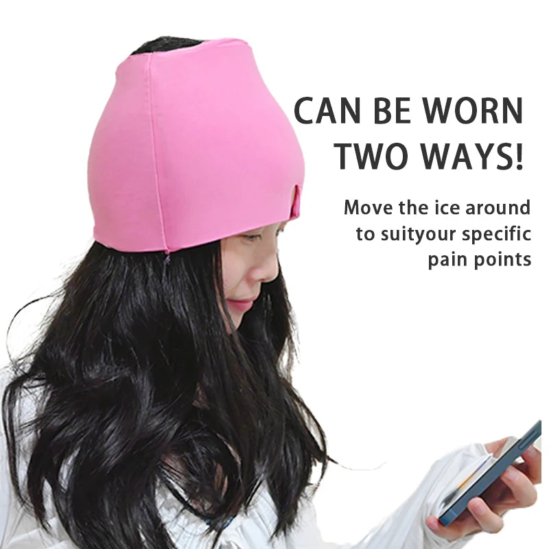 Gel Ice Head Wrap – Migraine & Pain Relief