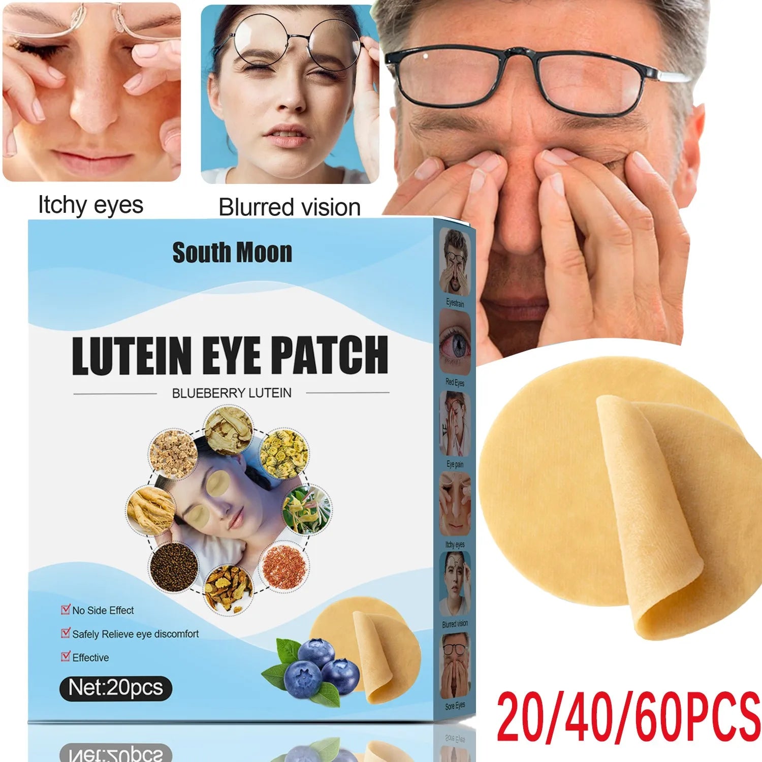 Eye Care Patches – Relieve Fatigue & Dry Eyes