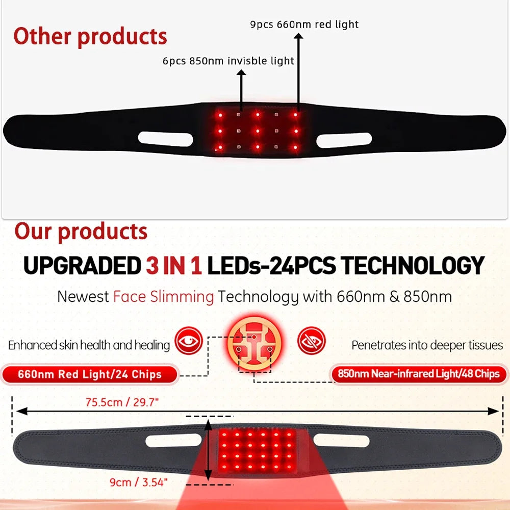Red & Infrared Neck Therapy Belt
