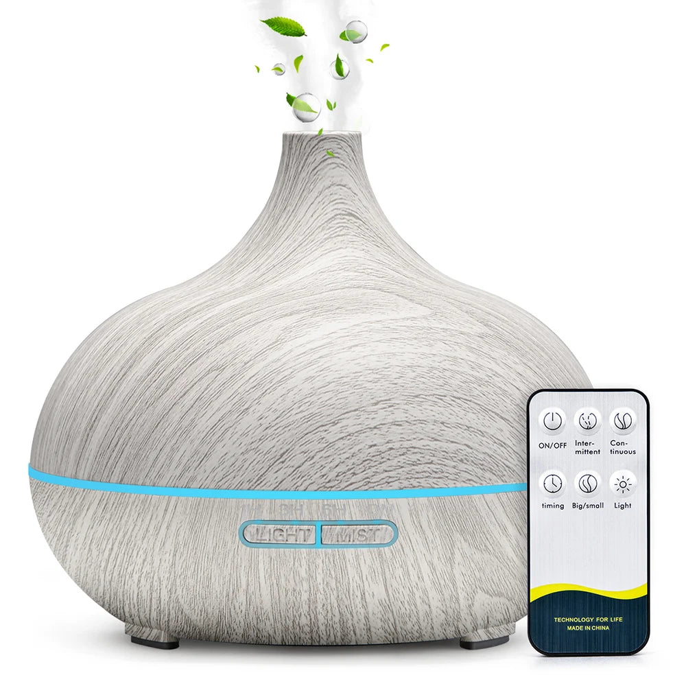 500ML Wood Grain Aroma Diffuser