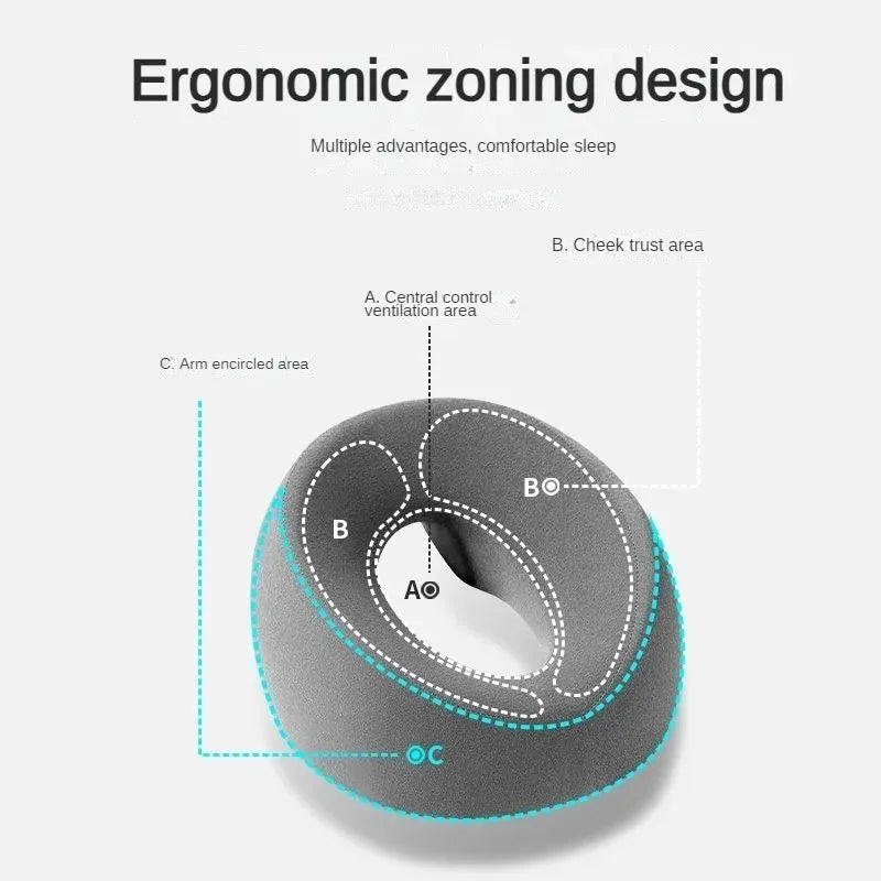 Ergonomic Memory Foam Beauty Salon Pillow