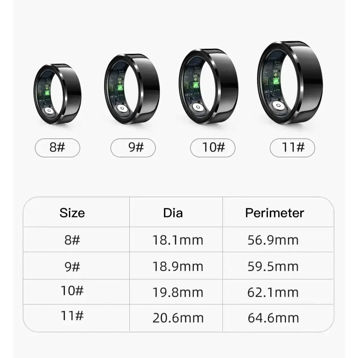 2025 R6Pro Smart Ring Health Tracker