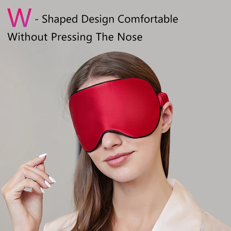 Silk Memory Foam U-Shaped Travel Neck Pillow