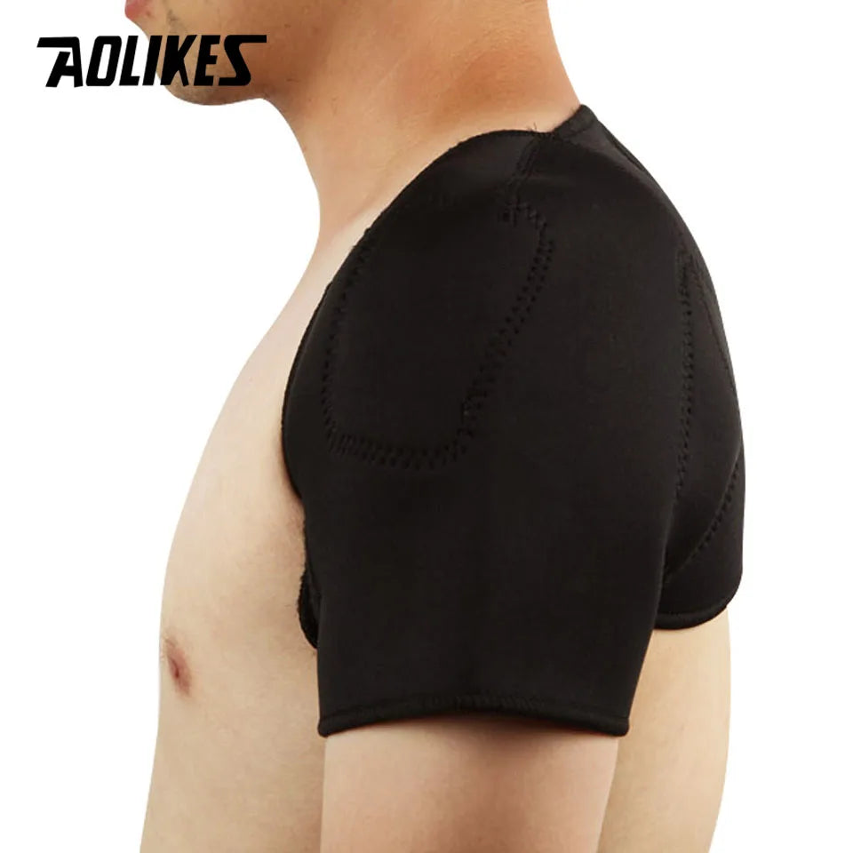 Self-Heating Tourmaline Shoulder Brace