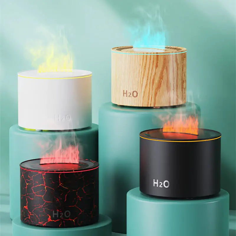 USB Gradient Flame Aroma Humidifier 160ml