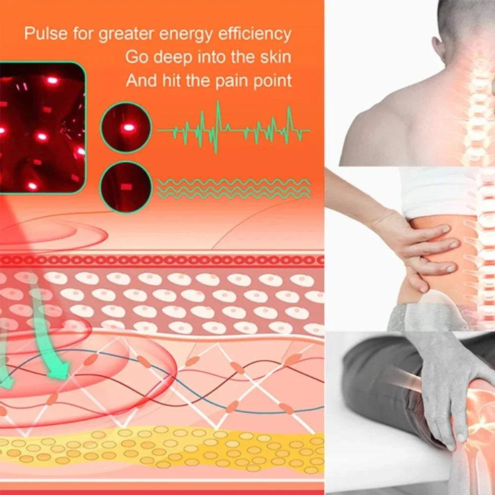 Infrared LED Waist Massage Belt