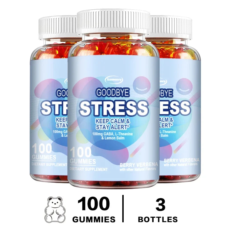 Goodbye Stress Gummies – Relax & Focus
