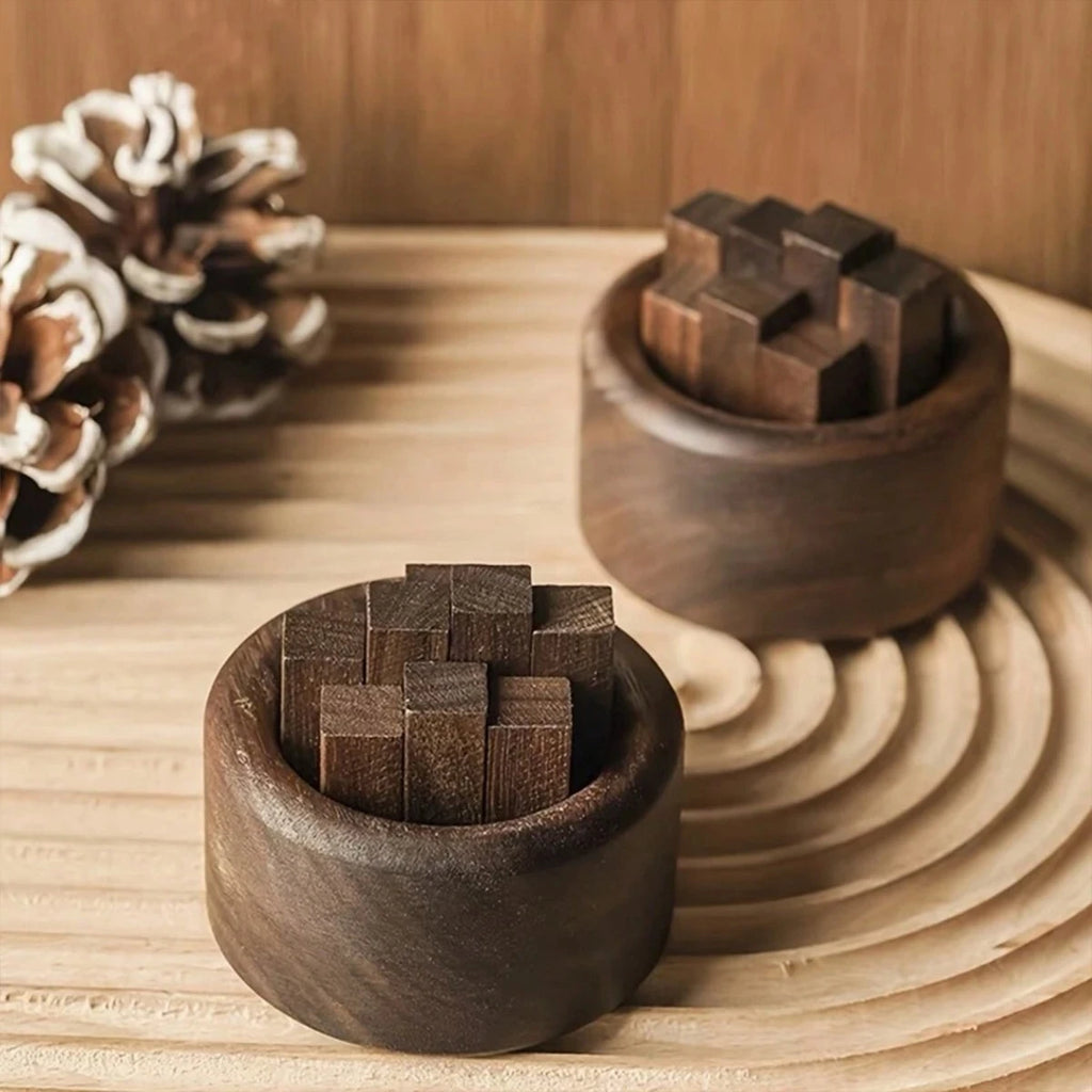Wooden Essential Oil Diffuser Set