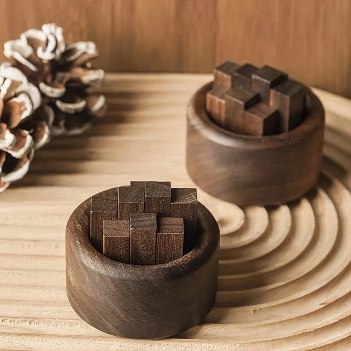 Wooden Essential Oil Diffuser Set