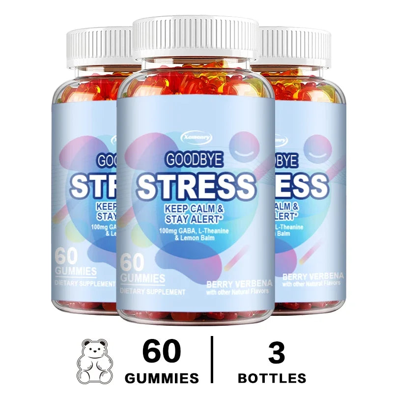 Goodbye Stress Gummies – Relax & Focus