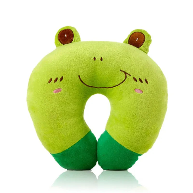 Soft Plush U-Shaped Travel Neck Pillow